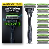 Wilkinson Sword Hydro3 brivnik + nadomestne glave 8 ks | Shoptok.si