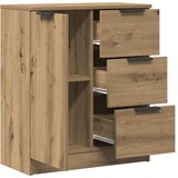  Komoda boja hrasta artisan 60x30x70 cm od konstruiranog drva | shoptok.hr