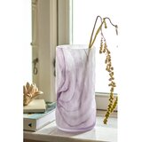 Bloomingville Vijolična steklena ročno izdelana vaza (višina 24,5 cm) Moore – | Shoptok.si