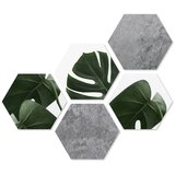 knor slike u setu od 5 kom 33,2x29,5 cm heksagon - knor Cijene