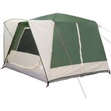  Kabinski šator s krovom s pohranom Zelena 400 x 350 x 212 cm | shoptok.hr