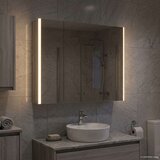 Kopalniška ogledalna omara Siva Sonoma 83,5 x 15,5 x 70 cm, (5000233082) | Shoptok.si