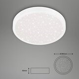 BRILONER 3071-016 - led plafonsko svetlo runa LED/24W/230V, prečnik 38 cm, belo | Eponuda.com