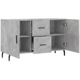  Komoda siva boja betona 100x36x60 cm od konstruiranog drva | shoptok.hr