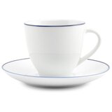 BonBistro Bela porcelanasta skodelica za kapučino 200 ml Basic White – | Shoptok.si
