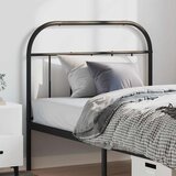  Metalno zamjensko uzglavlje crno 100 cm | shoptok.hr