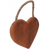  Drveno srce za vješanje 19 x 16 cm | shoptok.hr