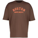 Trendyol T-Shirt - Brown - Oversize Cene