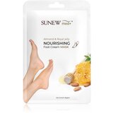 SUNEWMED+ Moisturising Foot Mask with Sweet Almond Oil and Royal Jelly vlažilna maska za stopala 1 par Cene
