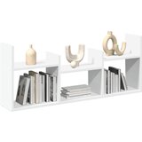 Maison Chic Stenska omarica - Zidna omarica 100x18x40 cm bela inženirski les iu952, (22063510) | Shoptok.si