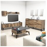 Hanah home Set TV komoda i klub stolić bež-mermer | Eponuda.ba