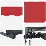  Okvir tende Crvena 300 x 250 cm Poliester s PU premazom | Eponuda.ba