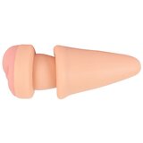 Nature Skin analni čep i navlaka za penis (naturalno) | shoptok.hr