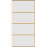  Klizna vrata zlatna 102,5x205 cm matirano staklo ESG i aluminij | shoptok.hr