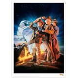 Fanattik Back to the Future Part III art print plakat, A3 Cene