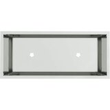  Povišeni Vrtni Planter Srebrno 60 x 26 x 45 cm Cinkani čelik | shoptok.hr