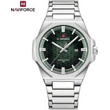 Naviforce Sat ST-38656 - Srebrna / Zelena Cijene