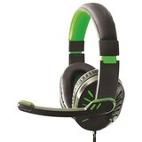  Slušalice sa mikrofonom ESPERANZA CROW, gaming, green, volume control, EGH330G | Eponuda.ba