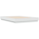  The Living Store Posteljni okvir bel 160x200 cm inženirski les - Posteljni Okvir, (21526464) | Shoptok.si