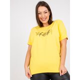 RELEVANCE T-shirt-RV-TS-7919.01X-yellow | Shoptok.si