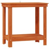  Radni stol Vosak Smeđa 80 x 50 x 80 cm Masivna borovina - Vosak smeđa 80 x 50 x 80 cm | shoptok.hr