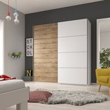 Helvetia ORMAR S KLIZNIM VRATIMA 270 CM GALAXY - BIJELI/BOFORT HRAST cijene