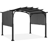 Master Pergola 3x3.6m siva GH-LB-01 sa zakrivljenim krovom GREY-GH-GY-01 | Eponuda.ba