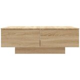 vidaXL Klubska mizica sonoma hrast 90x60x31 cm iverna plošča, (20712663) | Shoptok.si