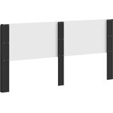  Uzglavlje Crna Konstruirano drvo 200 cm | shoptok.hr