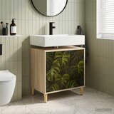  Kupaonski ormar ELBURG Sonoma 60 x 40 x 60 cm Konstruirano drvo | shoptok.hr