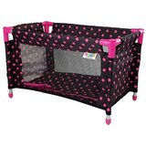  Krevetić za lutke Alice Dot - crno/rozi | Shoptok.si