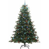  Umjetno božićno drvce Zelena 240 cm PVC i Metal i Plastika | shoptok.hr