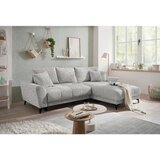 CARRYHOME KOTNA SEDEŽNA GARNITURA, tkanina sivobež | Shoptok.si