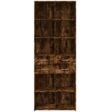  Visoka komoda boja hrasta 70x42,5x185 cm od konstruiranog drva | shoptok.hr