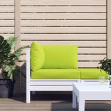  Jastuci za sofu od paleta 3 kom jarko zeleni od tkanine | shoptok.hr