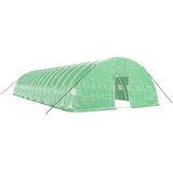  Plastenik s čeličnim okvirom zeleni 96 m² 16 x 6 x 2,85 m | shoptok.hr