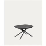 Kave Home Proširiv blagovaonski stol s dodatnom pločom s keramičkom daskom 100x130 cm Yodalia – | shoptok.hr