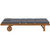 Ambia Garden VRTNI LEŽALNIK barve akacije, temno siva | Shoptok.si