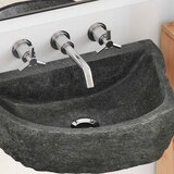  Umivaonik za zid Sivi 45 x 35 x 15 cm River Stone | shoptok.hr