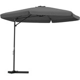 vidaXL Zunanji senčnik z jeklenim drogom 300x250 cm antraciten | Shoptok.si