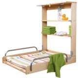 Roba Zidni stol za presvlačenje u dekoru bukve u prirodnoj boji Dschungelbaby – | shoptok.hr