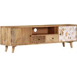 TV omarica 140x30x40 cm trden mangov les, (20622997) | Shoptok.si