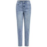 Vila Hlače Mommie Jeans - Light Blue Denim Modra Cene