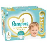 Pampers pelene premium MB 6 ex.large 13-18kg 76kom u