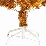 vidaXL Božično drevo med 150 LED z stojalom Zlata 120 cm PET | Shoptok.si