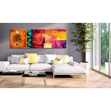 Slika - Orange Abstraction 120x40 | shoptok.hr