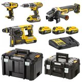 Dewalt DCK428P3T komplet alata od 4 komada 18 v, baterije 3x 5,0 ah | shoptok.hr