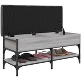  Klupa za cipele siva boja hrasta 102x42x45 cm konstruirano drvo | Eponuda.ba