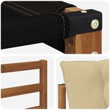  Zunanji kavč Masiven les akacije Naravna, (5000272029) | Shoptok.si