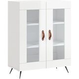 Maison Chic Komoda - Predalnik visok sijaj bela 69,5x34x90 cm inženirski les, (21721723) Cene